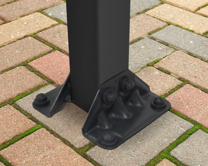 Produktbild Palram Terrassenberdachung CanopiaOlympia 3x3 307 x 295 cm grau
