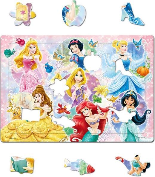 Produktbild Disney Princess Kinderpuzzle 60 Teile "Glänzende Welt" (60 Teile)