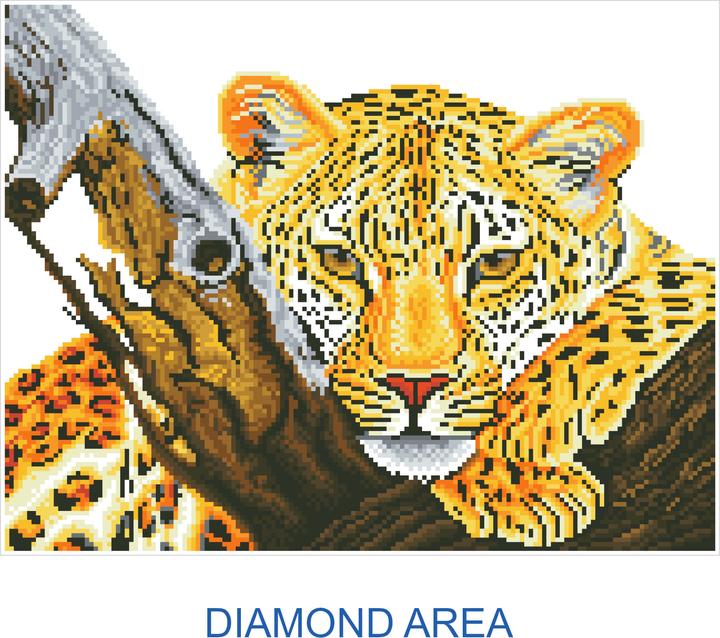 Immagine prodotto Diamond Dotz Leopardo (45,7 x 35,5 cm)