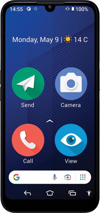 Image du produit Doro 8200 Plus (64 Go, Bleu foncé, 6.10", Double SIM, 16 Mpx, 4G)