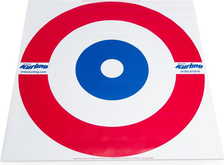 Actual product image New Age Kurling Curling target carpet (120 x 120 cm)