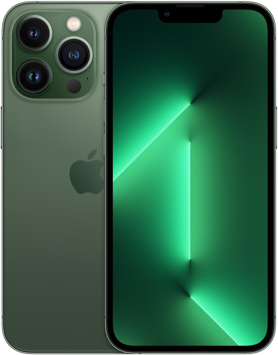 Apple iPhone 13 Pro (128 GB, Alpine green, 6.10", SIM + eSIM, 12 Mpx, 5G)