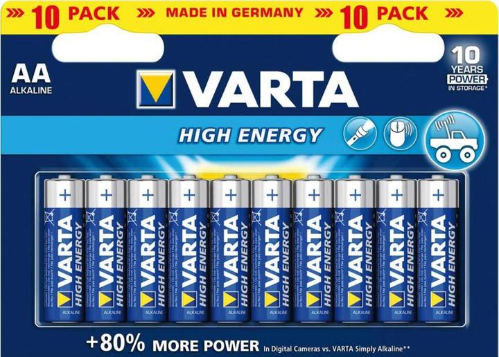 Immagine prodotto Varta Potenza di lunga durata (10 pz., AA, 2960 mAh)