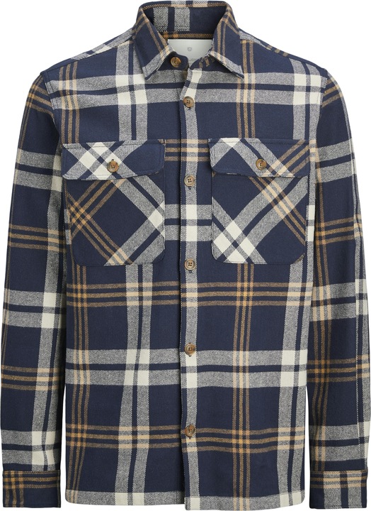 Image du produit Jack & Jones Jprraymond Melange Check Ls Overshirt Sn (S)