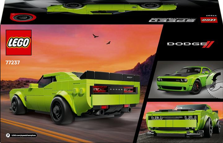 Actual product image LEGO Dodge Challenger SRT Hellcat Sportwagen (77237, LEGO Speed Champions)