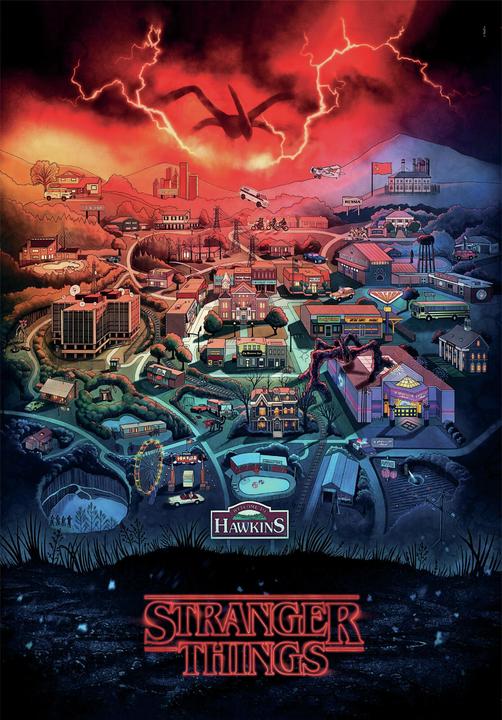 Produktbild Clementoni STRANGER THINGS - Puzzle 300P