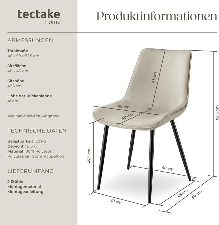 Produktbild tectake Monroe