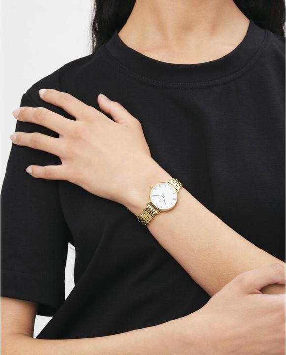 Produktbild Daniel Wellington Petite Roman Numerals 5-Link Gold DW00100682 (28 mm)