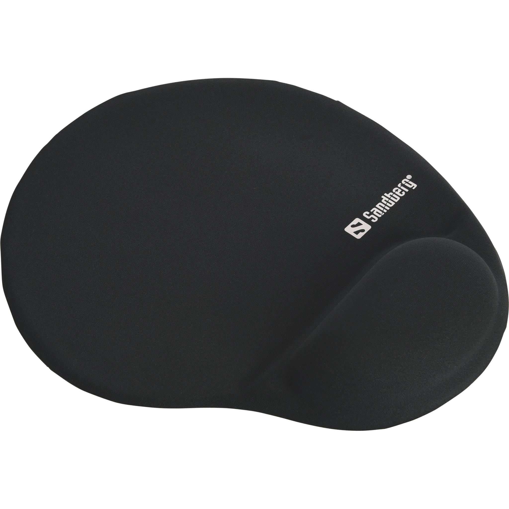 Sandberg Gel Mousepad (S), Mausmatte, Schwarz