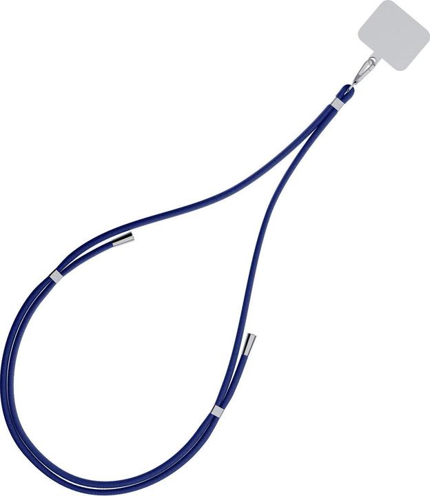 Produktbild 3MK EasyClip Dark Blue (silver) smycz do telefonu