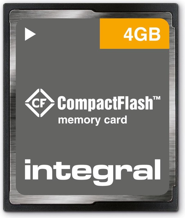 Image du produit INCF4GV2 Carte mémoire flash compacte (4 Go, CF)