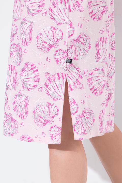 Actual product image Ulla Popken 2 Pack of Sleep Tees- Seashell Print (50, 52)