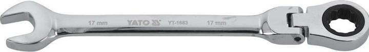 Produktbild Yato Ring-Maulschlüssel mit Ratsche und Gelenk 17 mm (YT-1683) (17 mm)