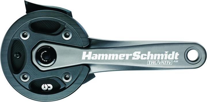 Truvativ HammerSchmidt All Mountain, 175mm, 22/24 Zähne ISCG (175 mm)