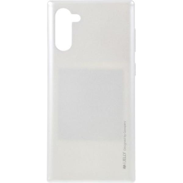 Goospery iJelly Metal Series (Samsung Galaxy Note 10), Smartphone Hülle, Silber
