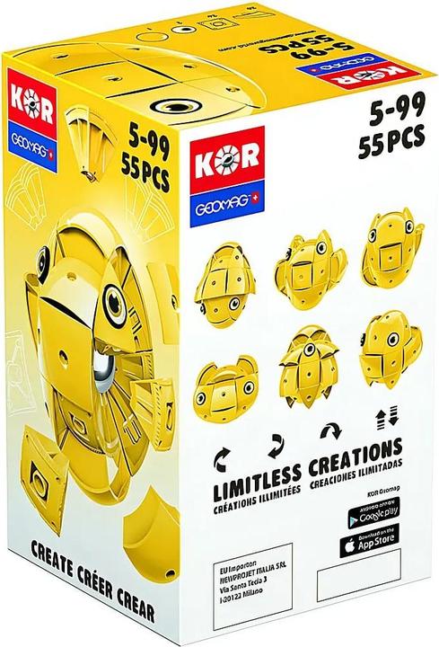 Image du produit Geomag KOR 2.0 EGG Jaune 108C