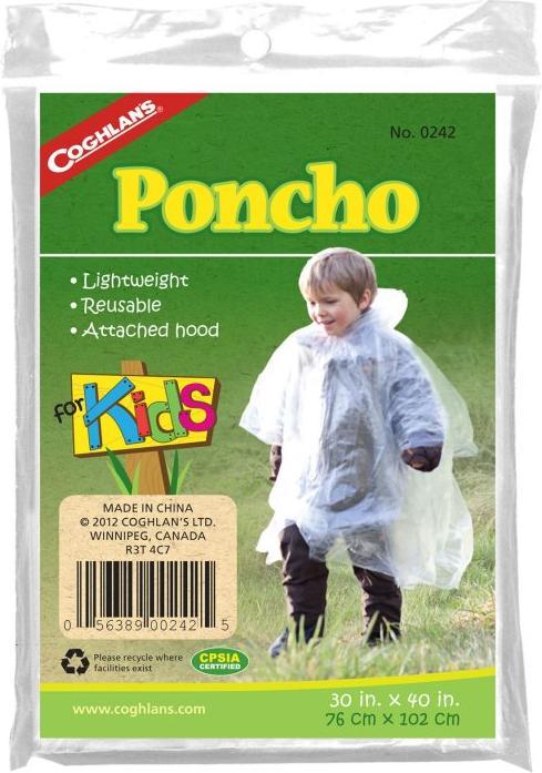 Image du produit Outdoor Spirit Poncho pour enfant (Taille unique)