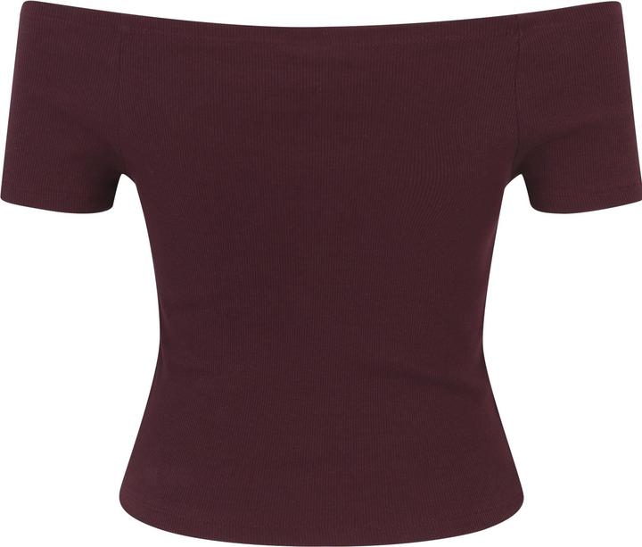 Produktbild Urban Classics Ladies Off Shoulder Rib Tee 2-Pack (L)