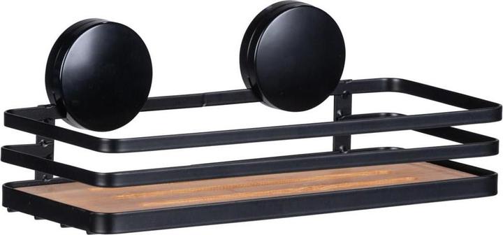 Produktbild Wenko Static-Loc® Alba Duschkorb Stahl, Bambus
