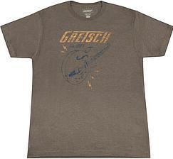 Gretsch ® Lightning Bolt T-Shirt, brn L (L)