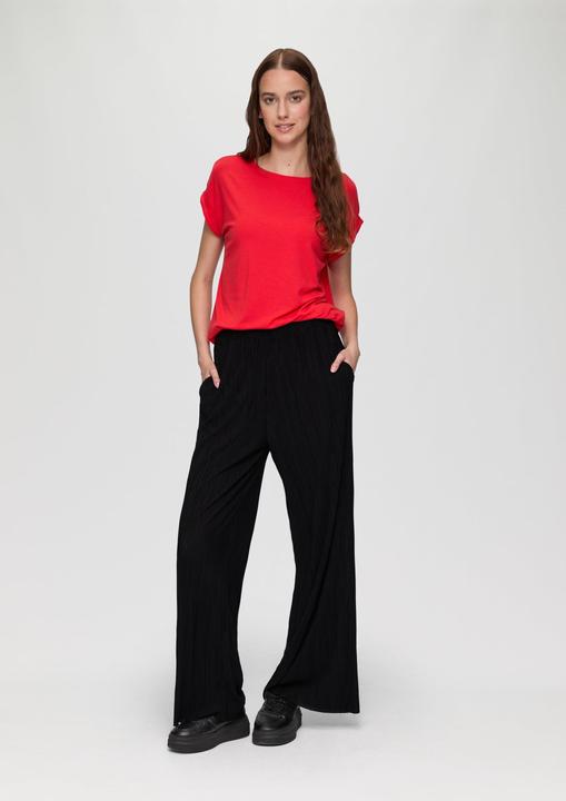 Immagine prodotto s.Oliver Hose Plissierte Jersey-Hose mit Elastikbund (40)