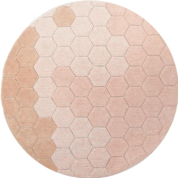 Produktbild Lorena Canals Runder Teppich Honeycomb (140 cm)