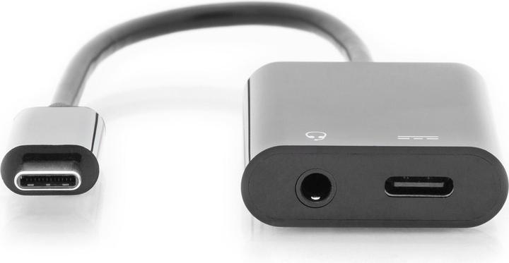 Produktbild Digitus USB Typ C — 3.5mm Klinke| USB Typ C (USB-C, 1 Ports)