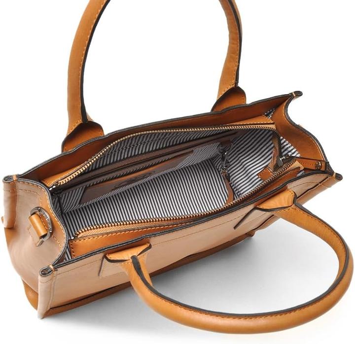 Actual product image Berba Dames Leren Handtas Icons 885-114 Cognac