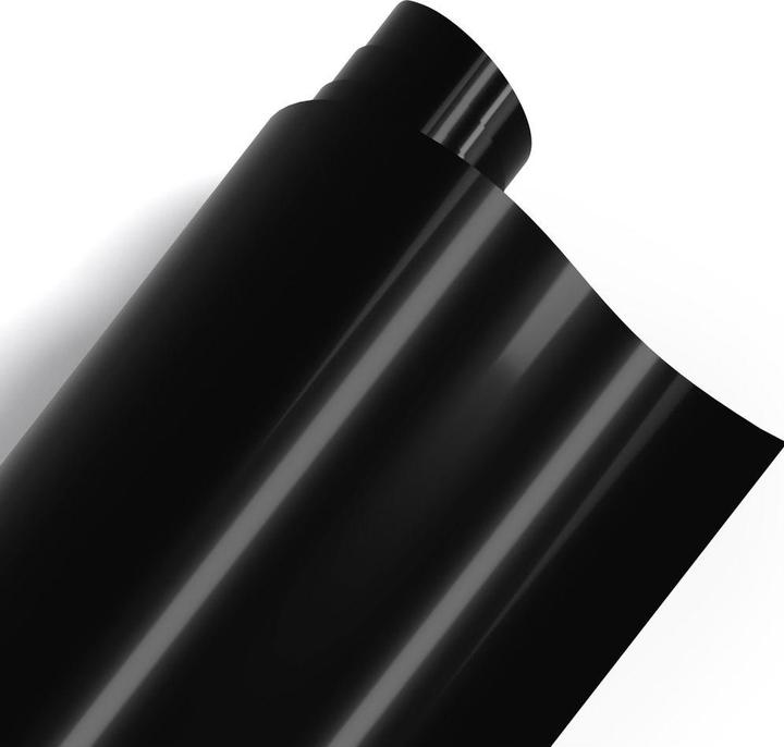 Produktbild Poli-tape Vinylfolie Permanent 30.5 x 183 cm, Schwarz glänzend (1 Stk.)