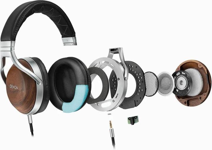 Actual product image Denon Ah-D7200 (No noise cancelling, Cable)