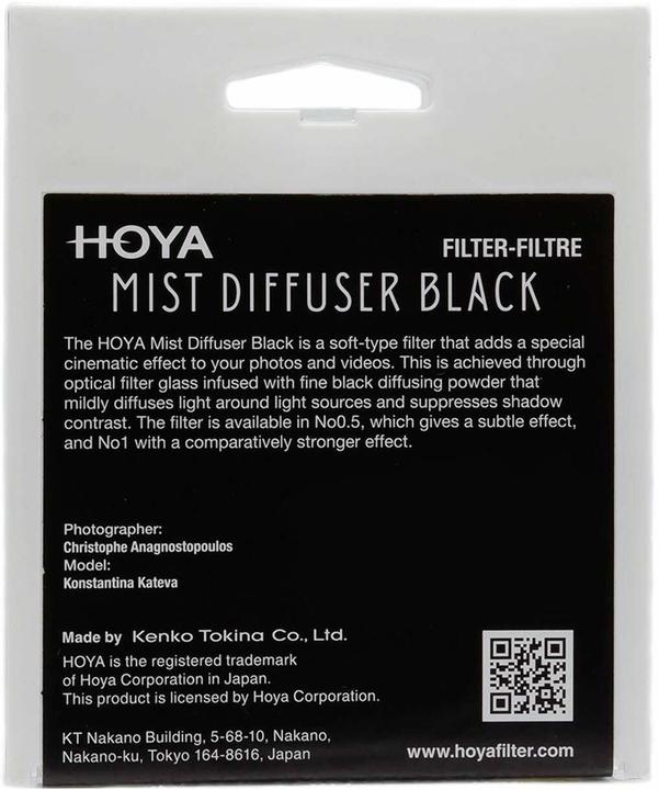 Produktbild Hoya Mist Diffuser Black No1 (49 mm, Effekt Filter)