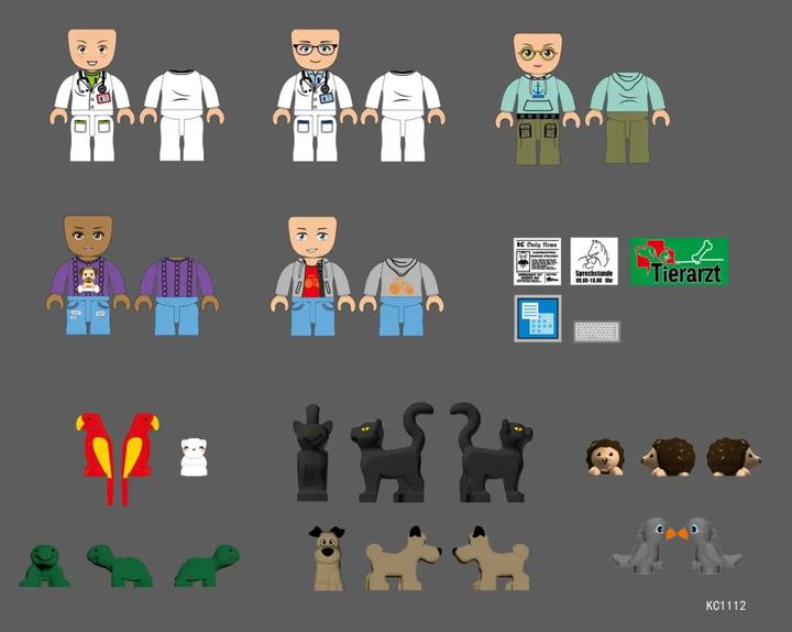 Actual product image Kiddicraft Veterinary practice