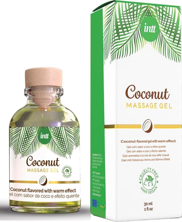 Produktbild Intt Coconut Warming Massage Gel 30 ml (30 ml)