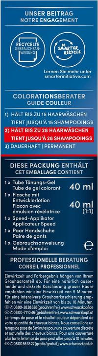 Image du produit Schwarzkopf Men Perfect Les hommes parfaits (80 Naturel Noir Noir Brun)