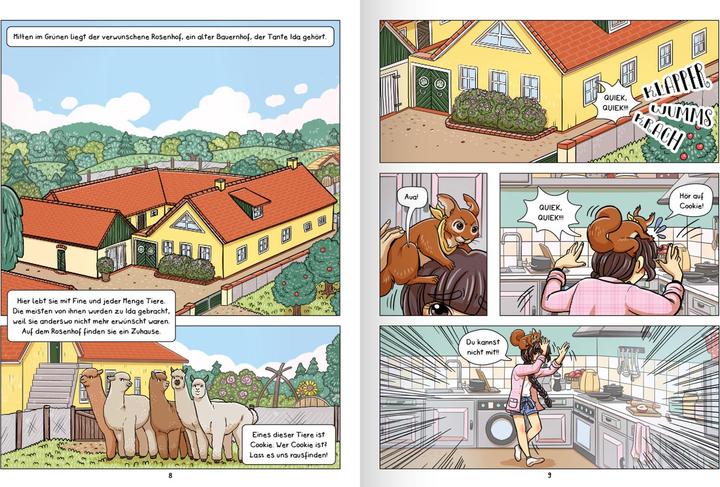 Actual product image Abenteuer vom Rosenhof. Der Funkenfels (German, Victoriasarina, 2022)