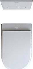 Produktbild Duravit Qatego Wand-WC, Tiefspüler, 385x570x360mm, Abgang waagerecht, rimless