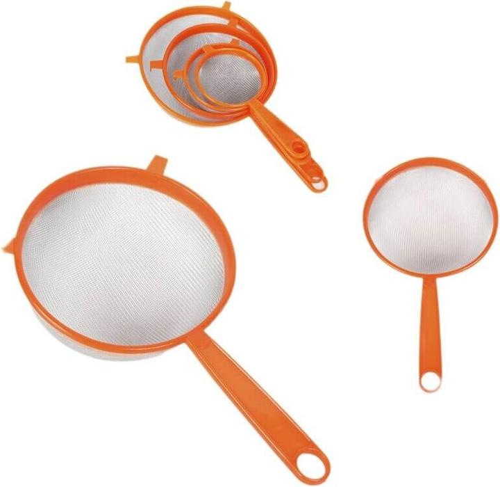 Quttin Sieb Aluminium Kunststoff 16 cm (24 Stück)