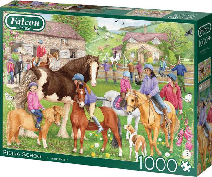 Produktbild Jumbo 1110500236 - Riding School - 1000 Teile (1000 Teile)