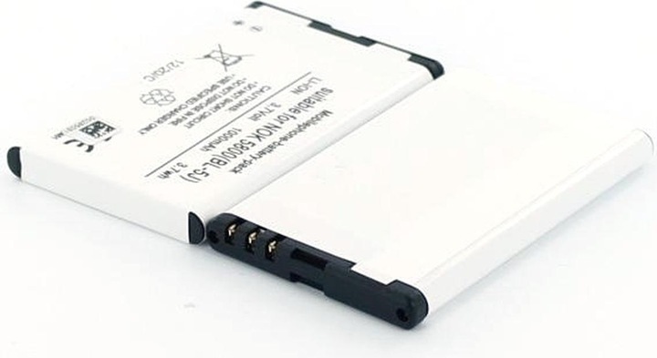 Actual product image AGI Mobile Phone Battery Compatible with Nokia Lumia 520 - Battery/Battery - Black - Lithium-Ion