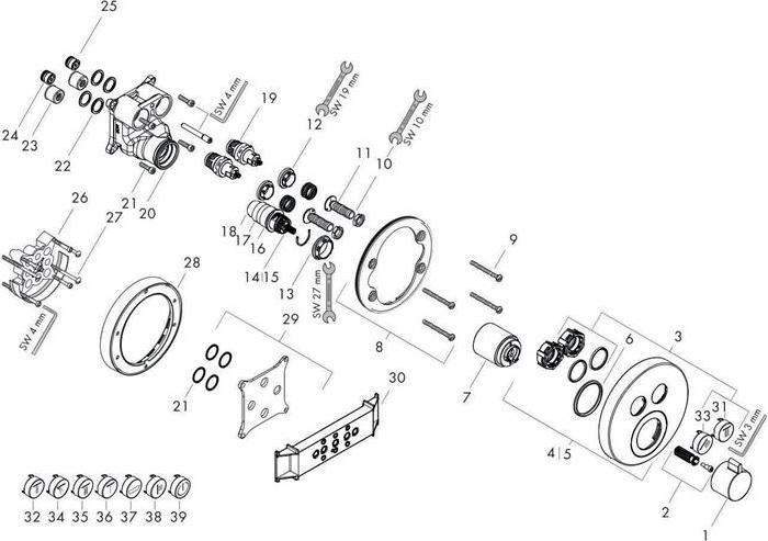 Produktbild hansgrohe ShowerSelect S Chrom