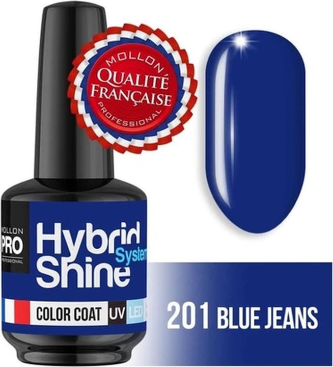 Produktbild Mollon Pro Mol Hss 201 - Semi-Permanent Hybrid Shine Nail Polish