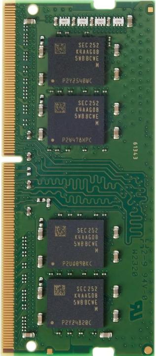 Image du produit Kingston Mémoire, DDR4 Single Rank, SODIMM (1 x 16GB, 3200 MHz, RAM DDR4, SO-DIMM)