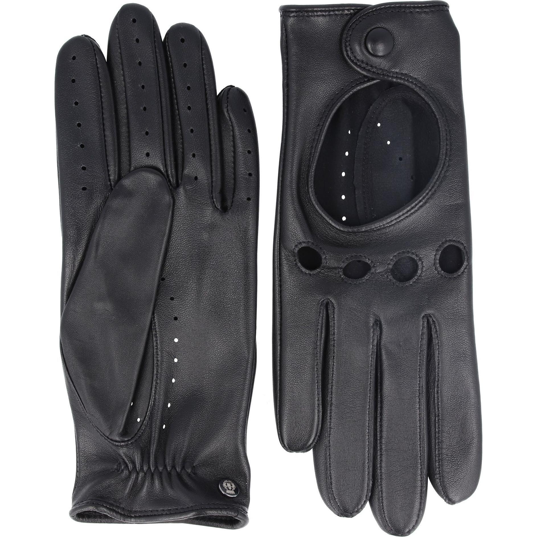 Roeckl, Damen, Handschuhe, Rom Handschuhe Leder, Schwarz, (7)