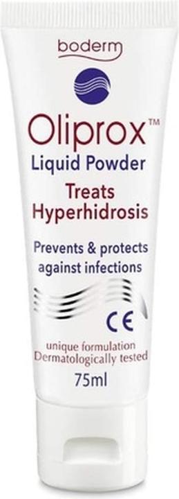 Boderm Oliprox Flüssigpulver gegen Hyperhidrose CE Medizinprodukt 75ml (Körpercreme, 75 ml)