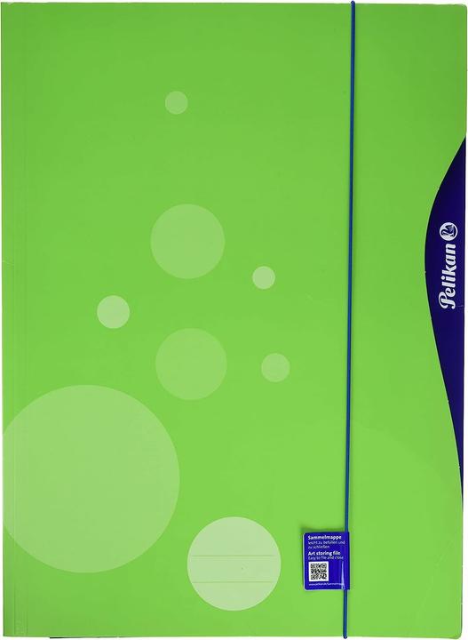 Image du produit Pelikan Chemise à élastique A3 simple ouvert vert (A3, 1x)