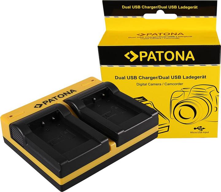 Immagine prodotto Patona Caricatore doppio per Sony NP-BX1 BX BX1 NP-BX1 Cybershot DSC HX300 DSC HX50V DSC RX1 incl. Micro