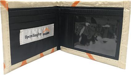 Produktbild Bekos Upcycling - kleine Geldbörse recycelten Zementsäcke Camel