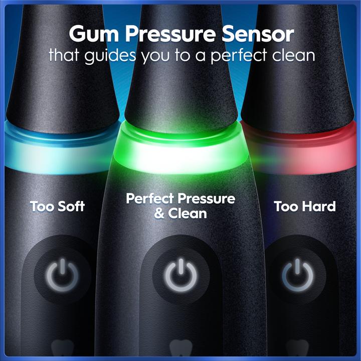 Productafbeelding Oral-B iO5 Electric Toothbrush, black and white with travel case