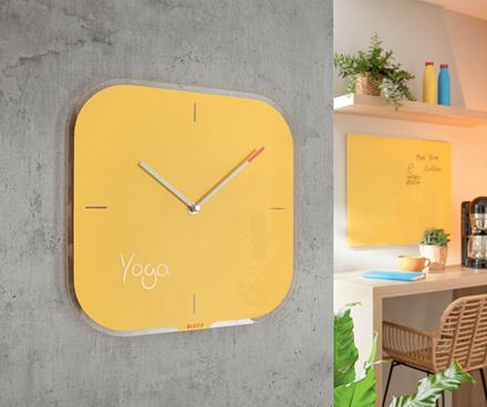 Image du produit Leitz Horloge murale Cosy Yellow (30 cm)