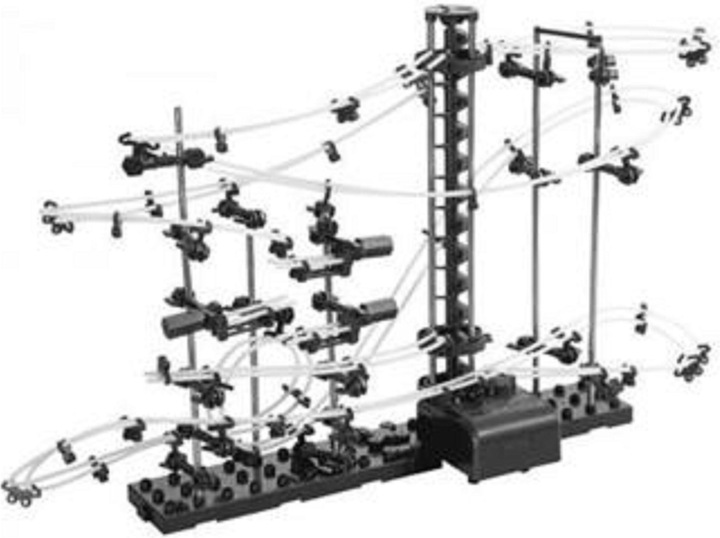 Produktbild Ikonka Kugelbahn Spacerail Level 2 60cm x 18cm x 36cm